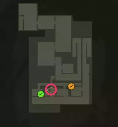 ライフ回復剤のマップ画像