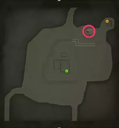 ライフ回復剤のマップ画像