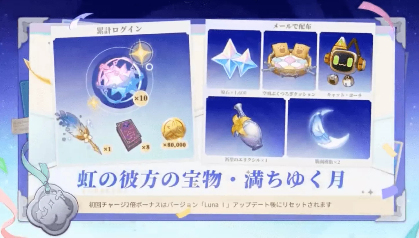 ログインボーナス