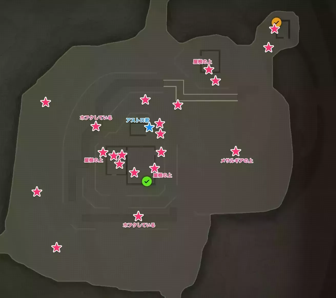 エイプフィアーのマップ