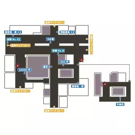 銀座町のマップ