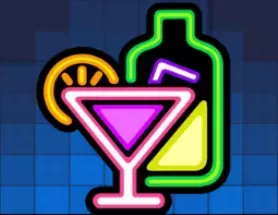 ネオンの看板の画像