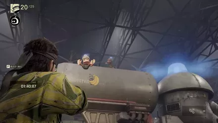 メサルギアの上