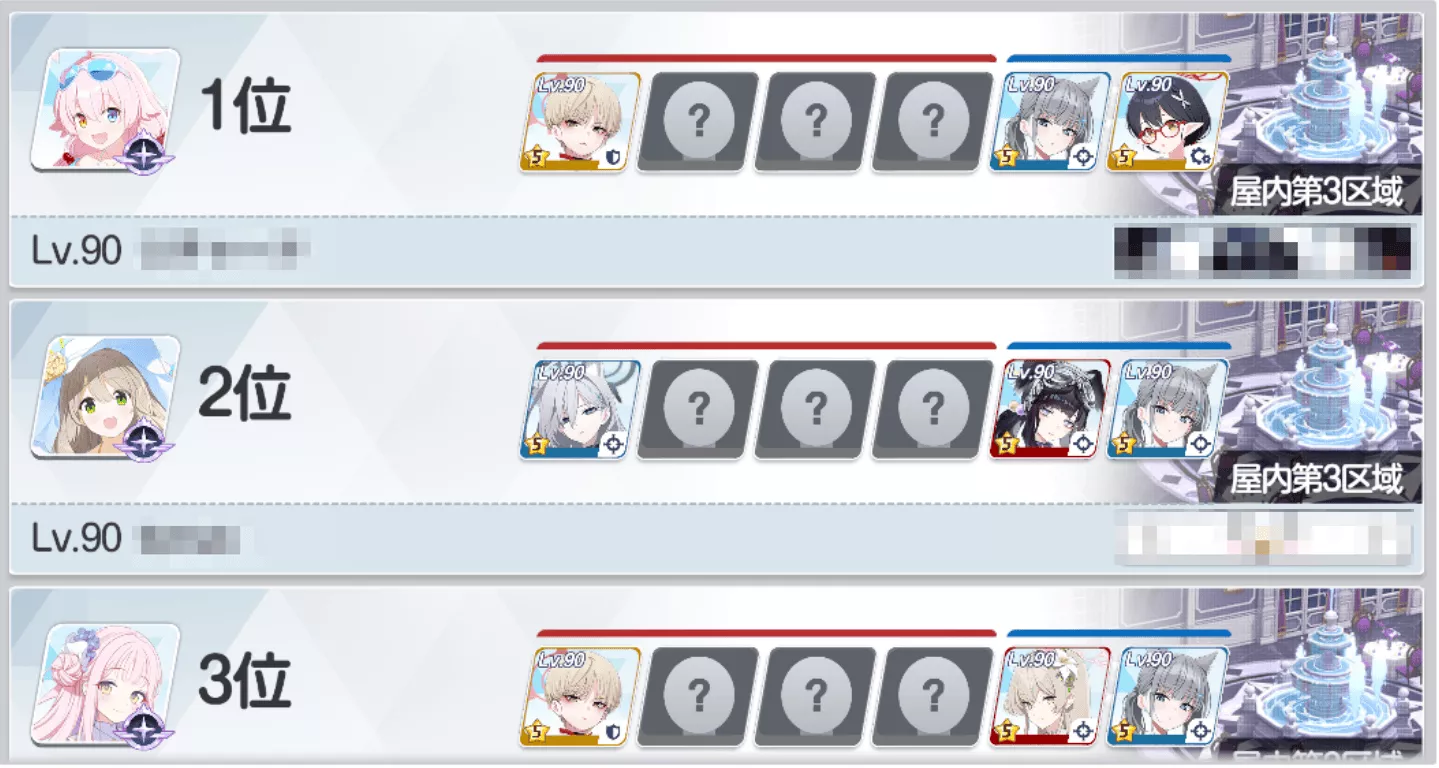 戦術対抗戦上位