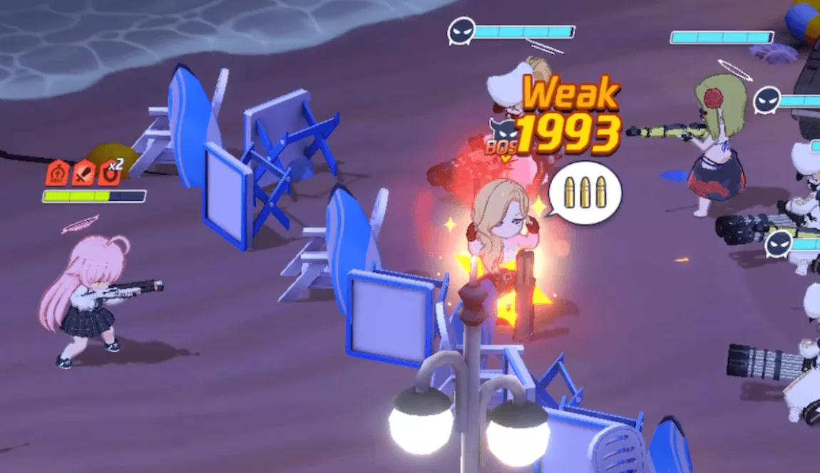 アケミのポーズ