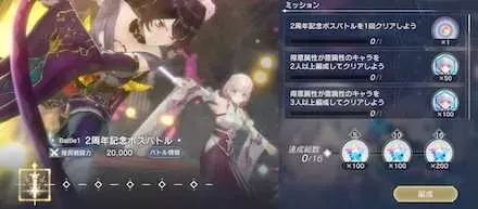 2周年記念ボスバトル