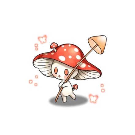 光茸の精【朱】