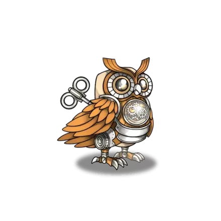 オートマタ・バード【茶】