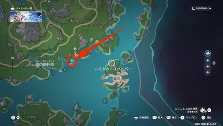 ペルマンシェの問題のマップ