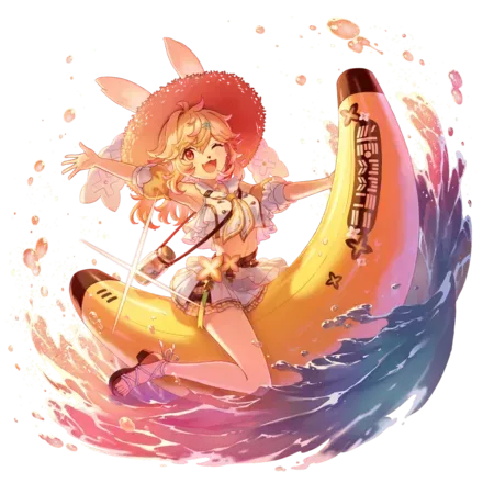 オセロニアの［夕焼けバナナボート］メウムの画像