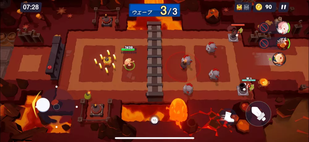 ステージ10-10(ハード)のくまゼリーの場所