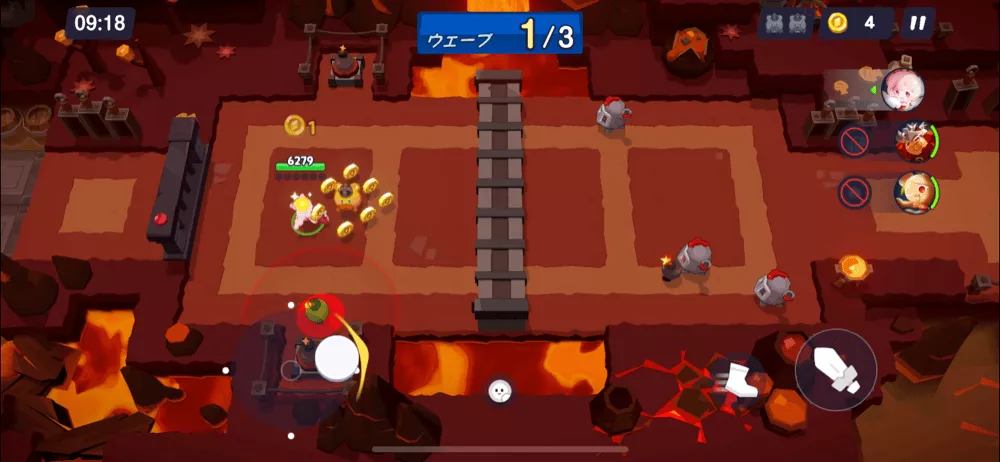 ステージ10-10(ハード)のくまゼリーの場所