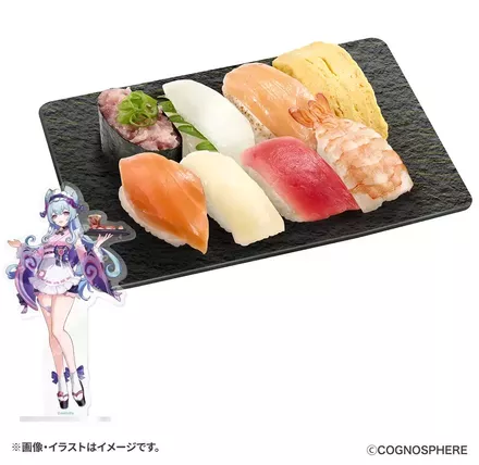 アクリルスタンドつきメニュー