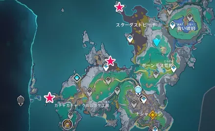 哀しき鈴の音のマップ