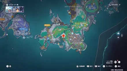 モレー谷の仲間たちのマップ