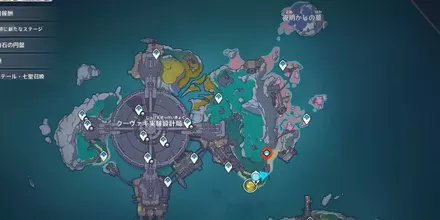 霜つく機軸のマップ画像