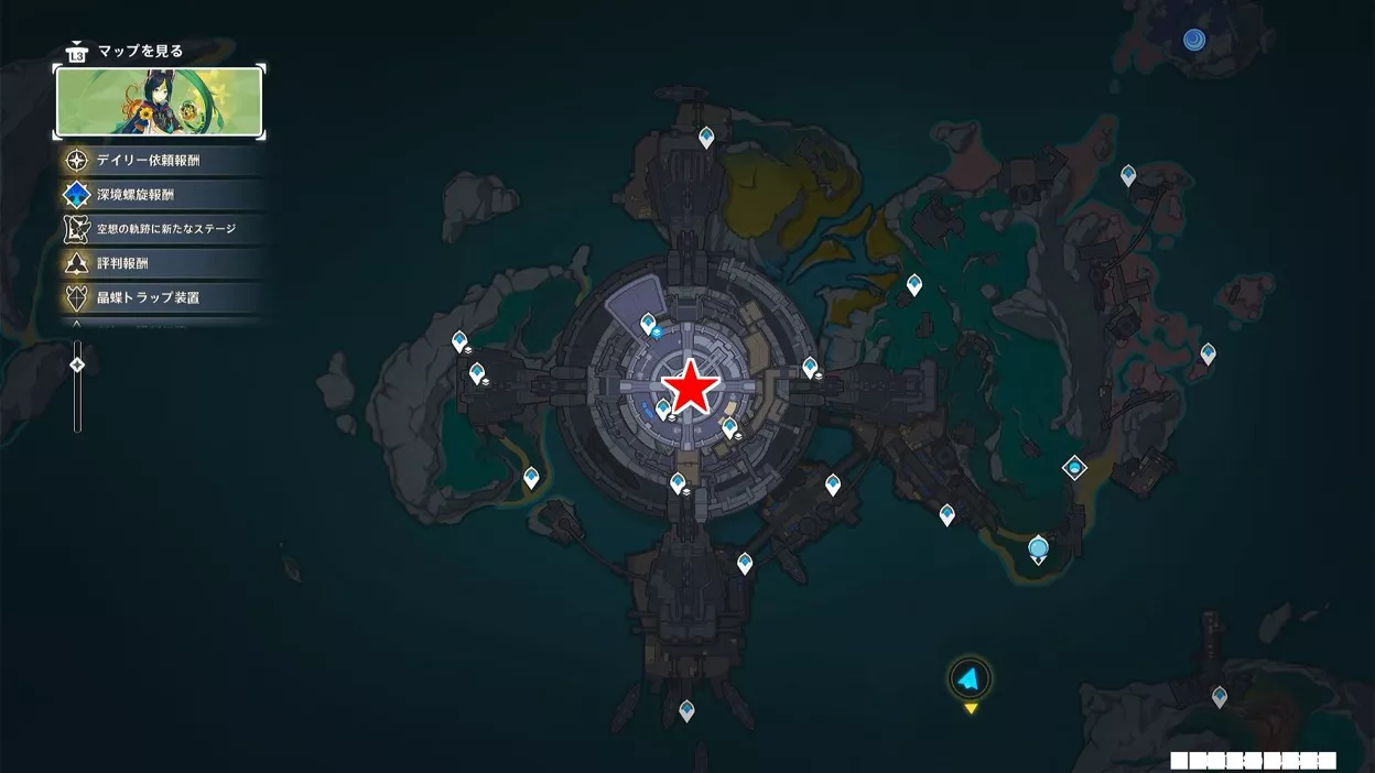 ラスコルニコフの出現場所