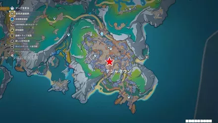 デミアン(フラッグシップのバーテンダー)のマップ