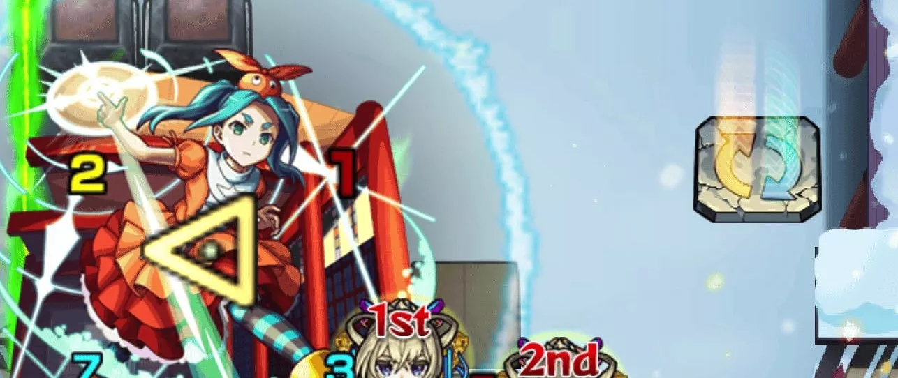 撃種変化パネルを利用して弱点を攻撃