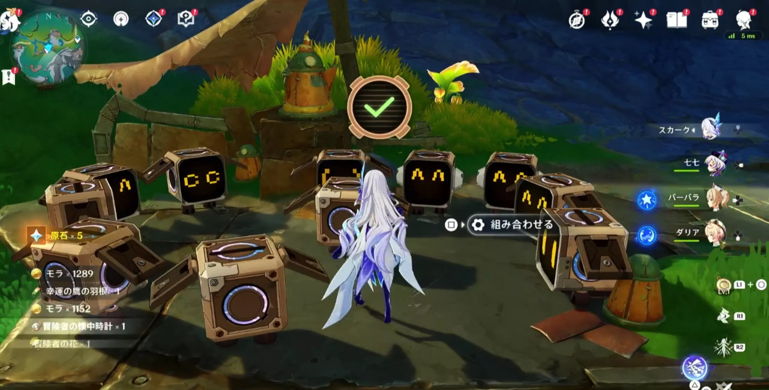 映像装置を10台集めて組み合わせる