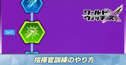 指揮官訓練やり方