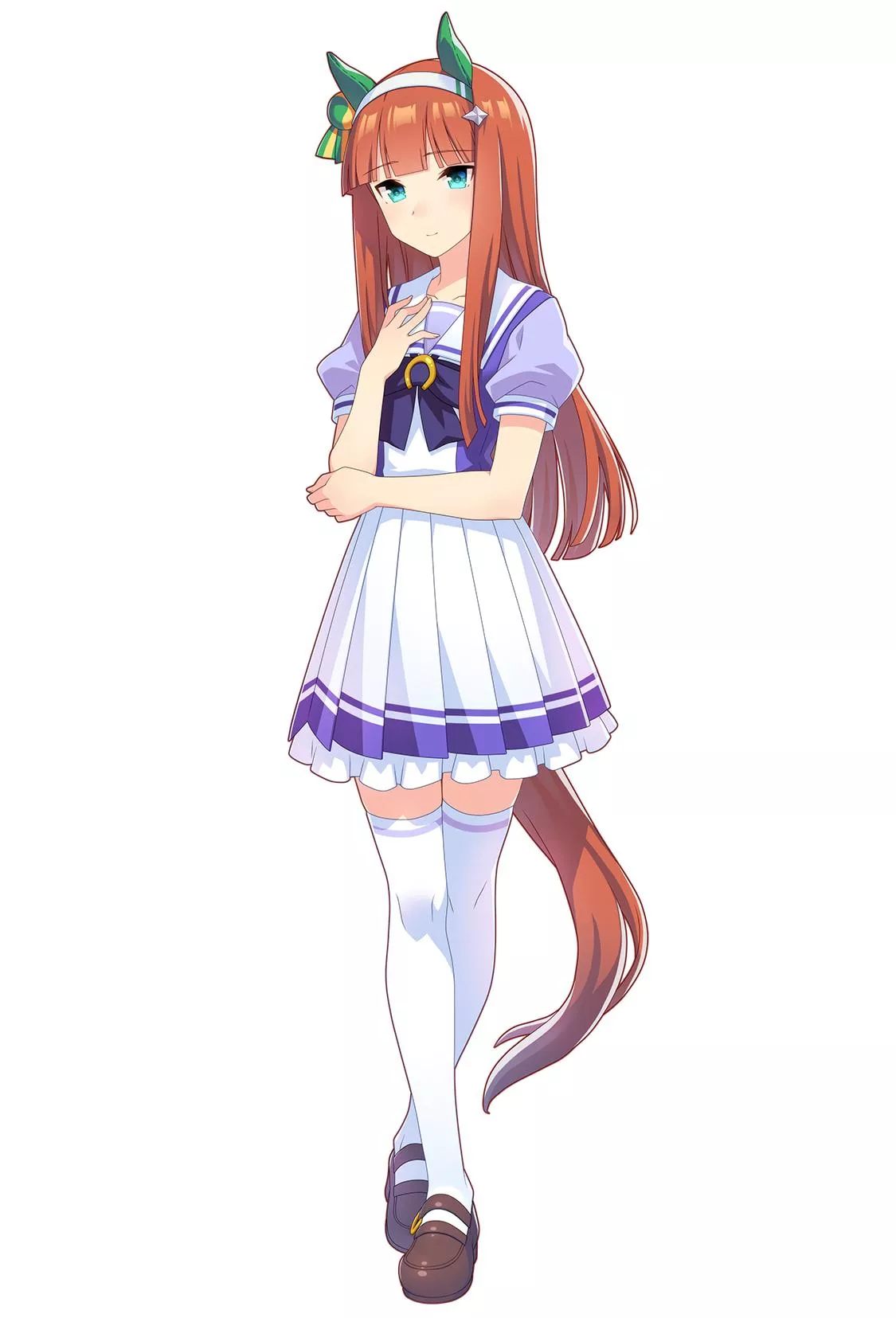 サイレンススズカの制服イラスト