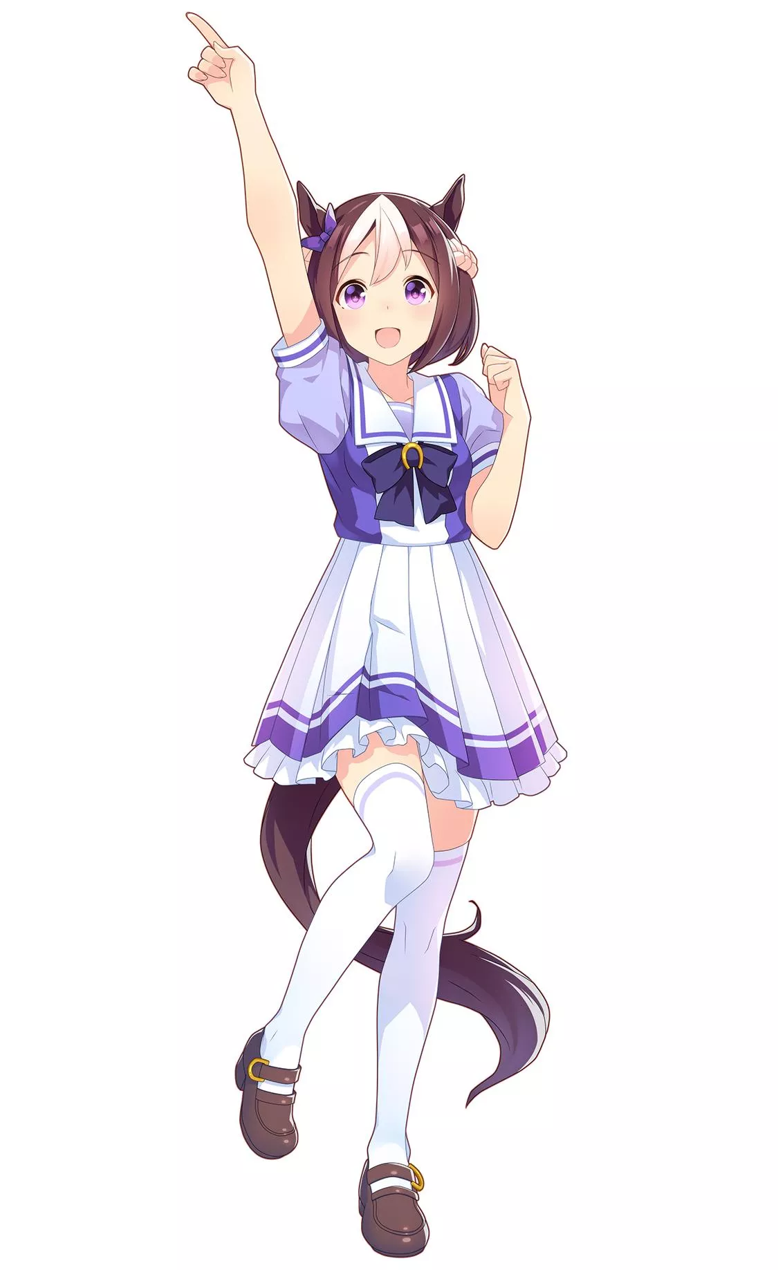 スペシャルウィークの制服イラスト