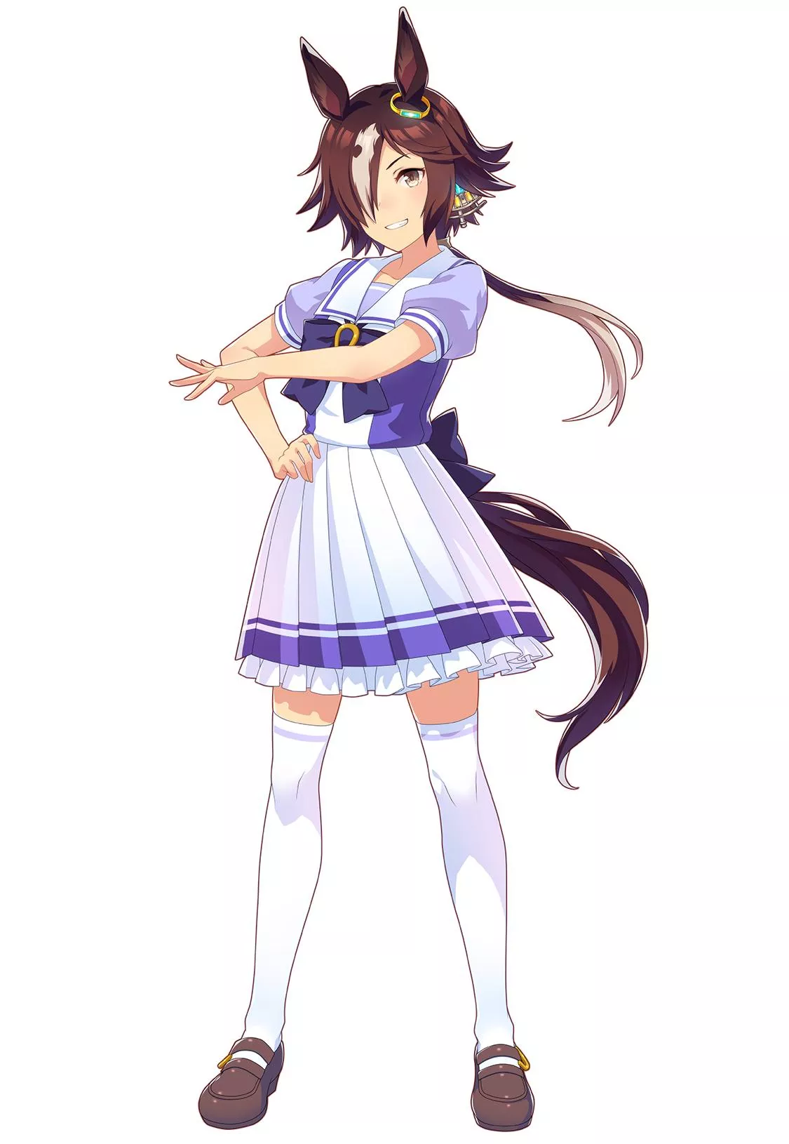 ウオッカの制服イラスト