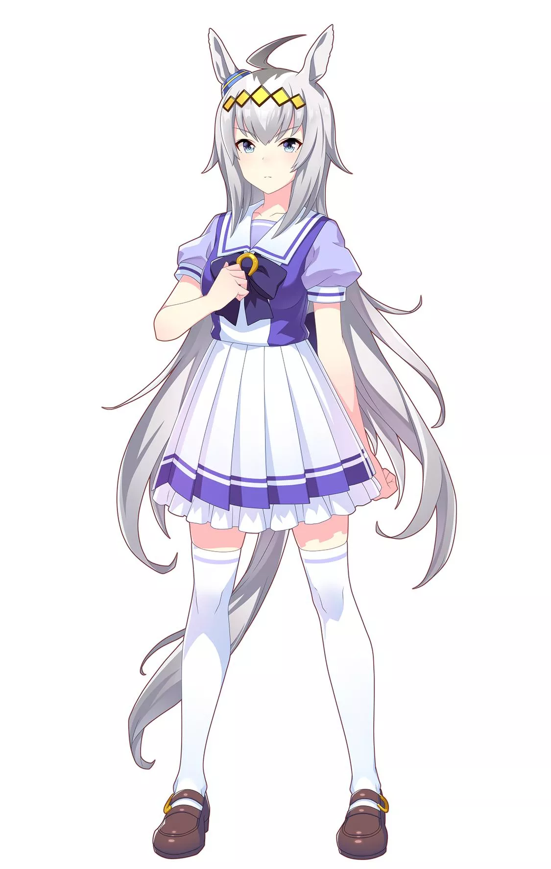 オグリキャップの制服イラスト