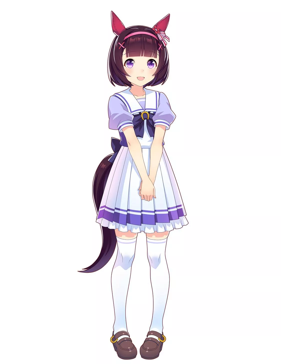 ニシノフラワーの制服イラスト