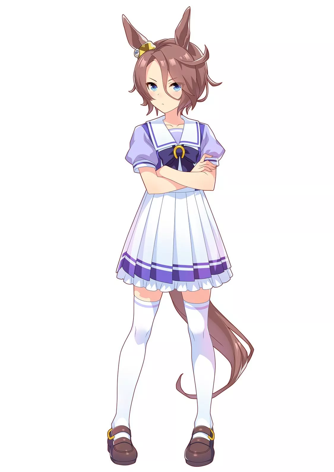 ナリタタイシンの制服イラスト