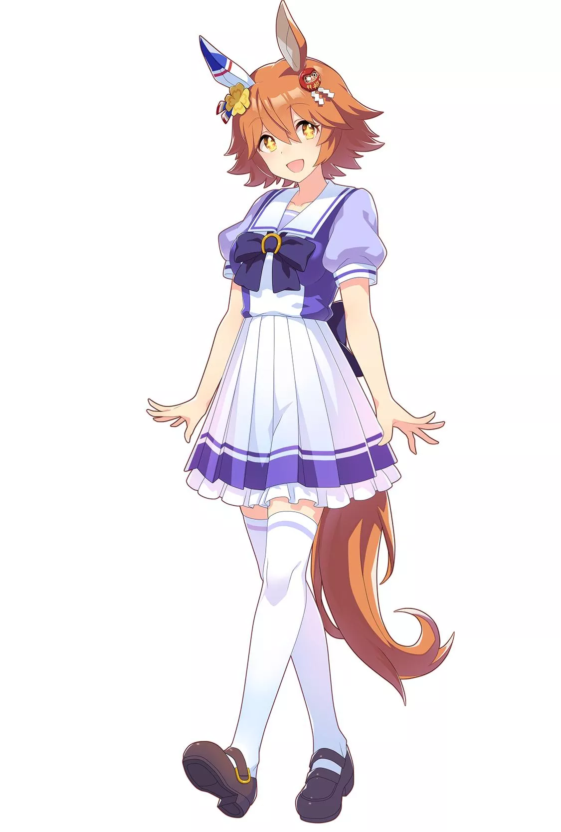 マチカネフクキタルの制服イラスト