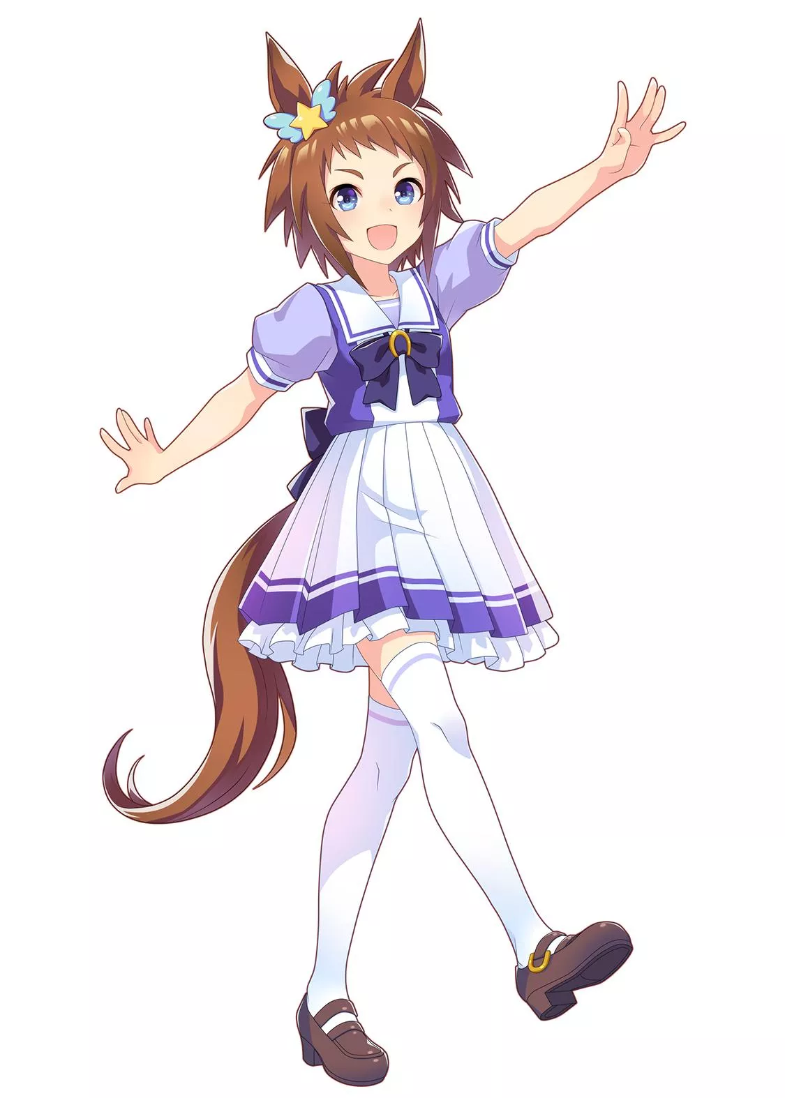 ビコーペガサスの制服イラスト