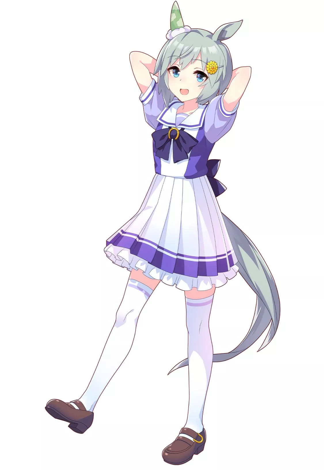 セイウンスカイの制服イラスト