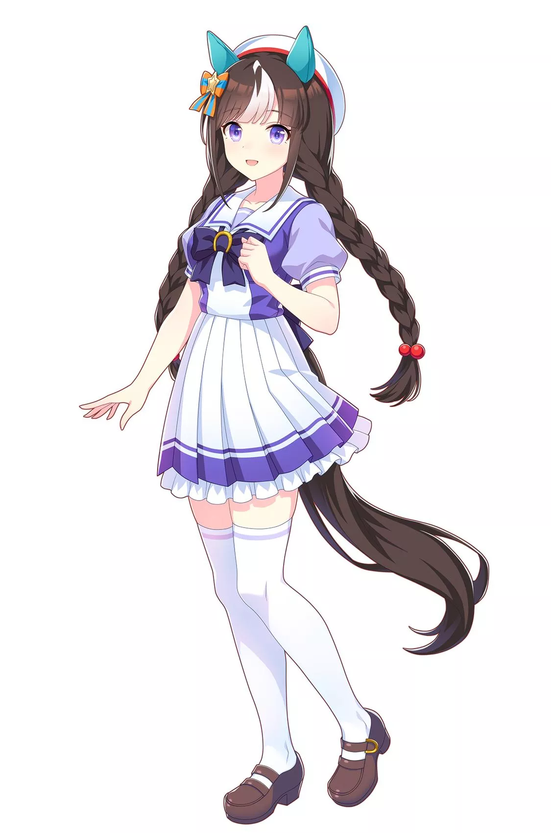 ホッコータルマエの制服イラスト