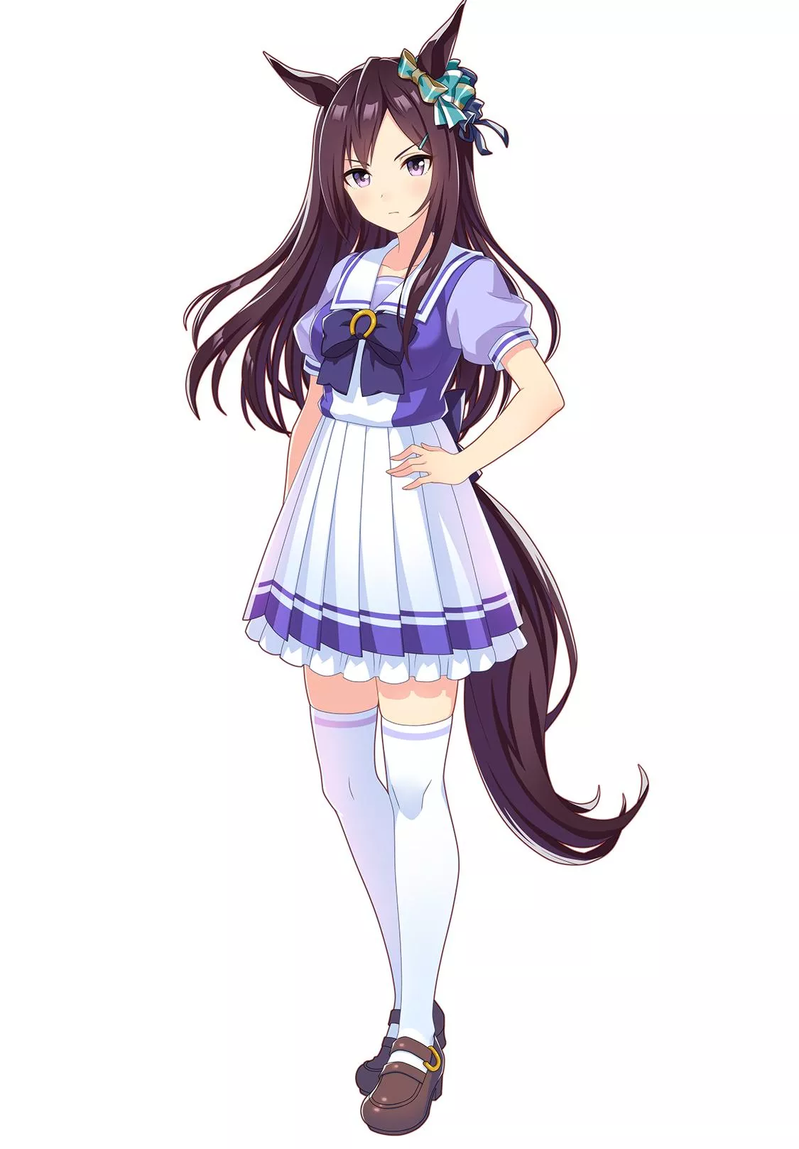 メジロドーベルの制服イラスト