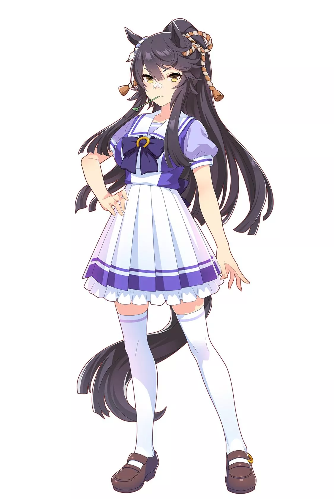 ナリタブライアンの制服イラスト