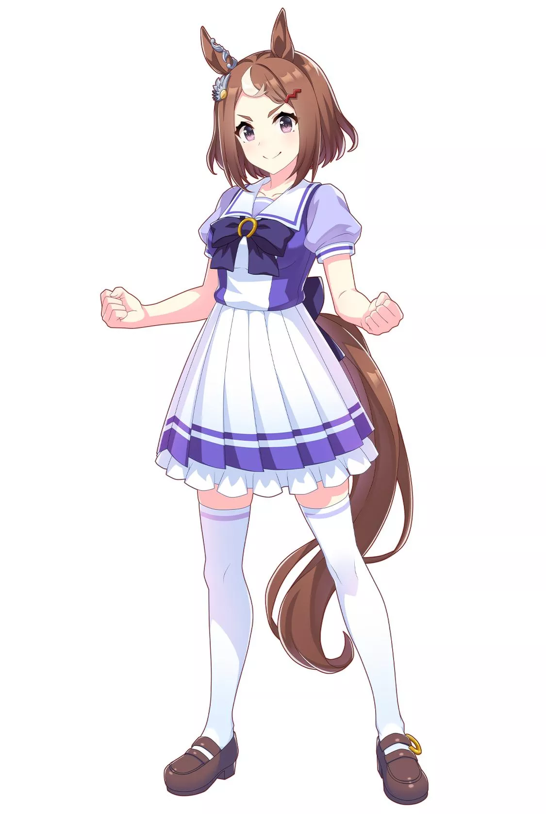 ツルマルツヨシの制服イラスト