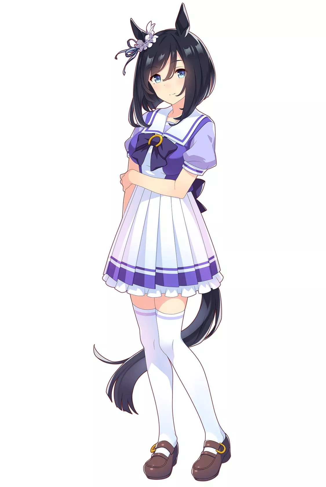 エイシンフラッシュの制服イラスト