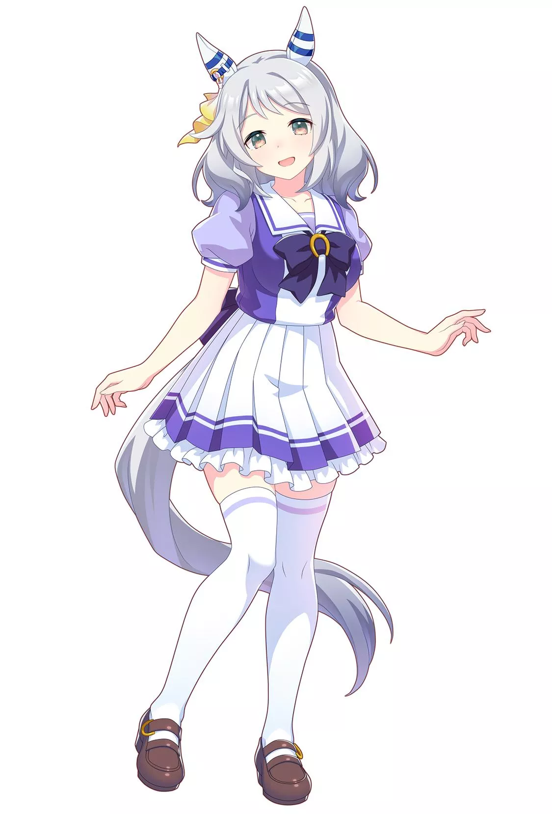 ヒシミラクルの制服イラスト