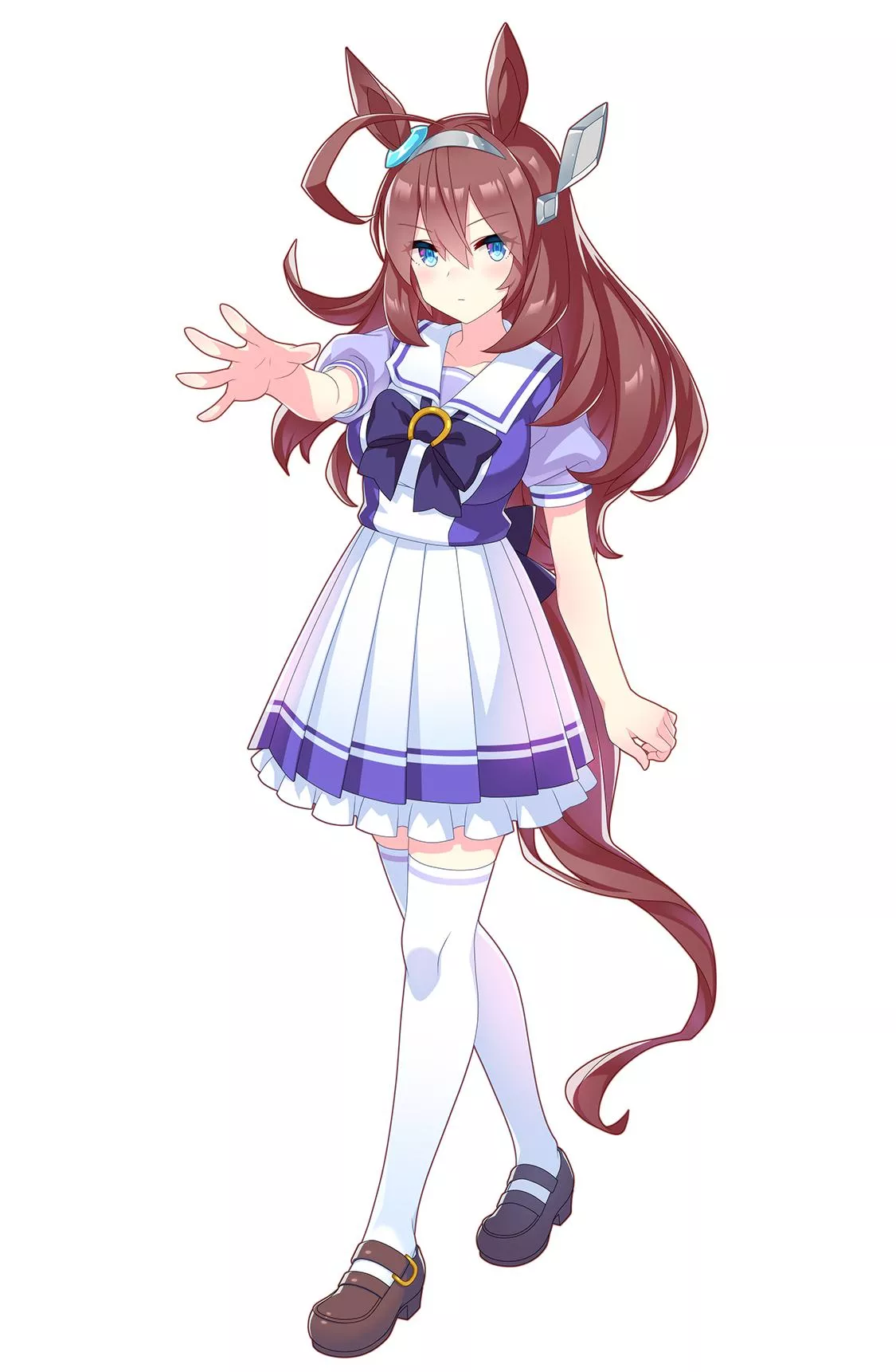 ミホノブルボンの制服イラスト