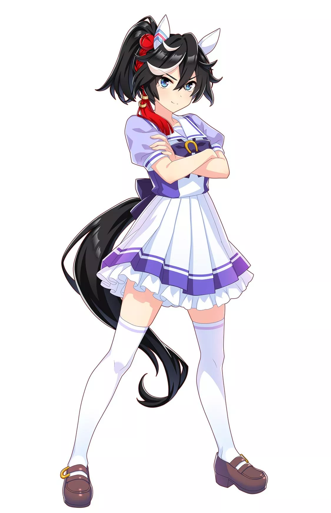 カツラギエースの制服イラスト