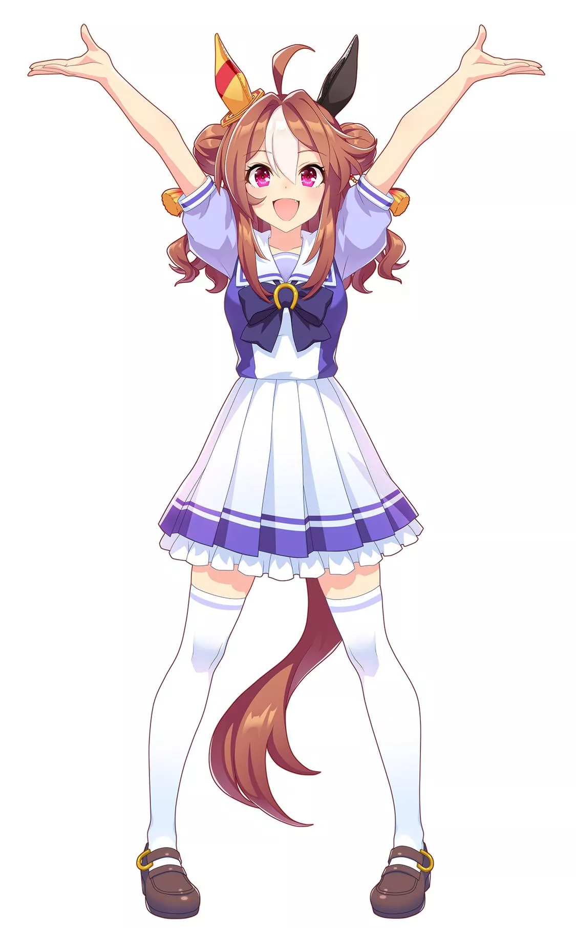 コパノリッキーの制服イラスト