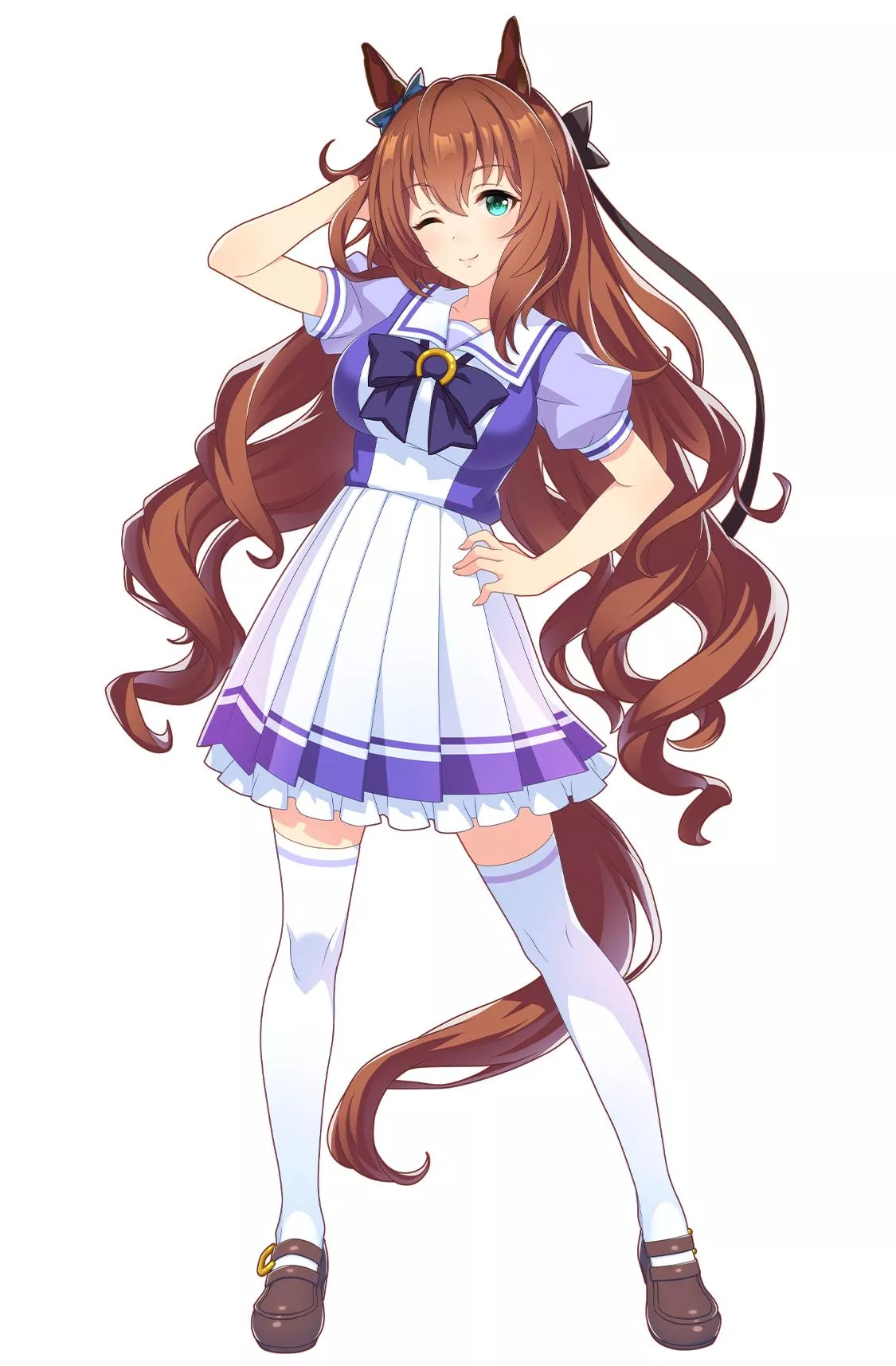 マルゼンスキーの制服イラスト