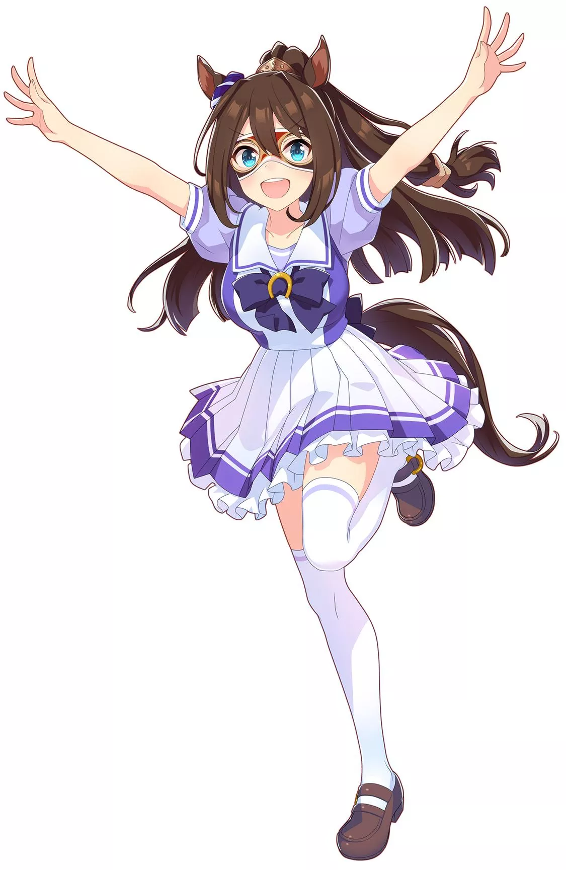 エルコンドルパサーの制服イラスト