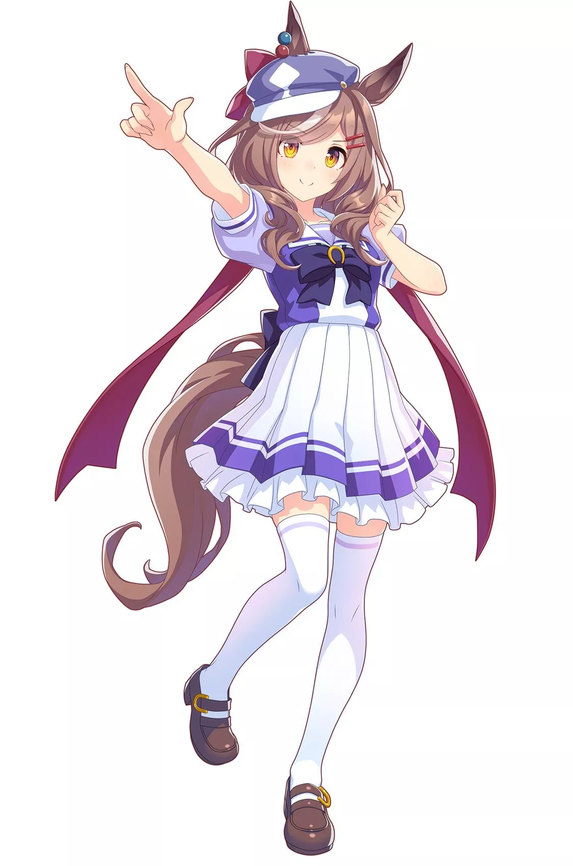 マチカネタンホイザの制服イラスト