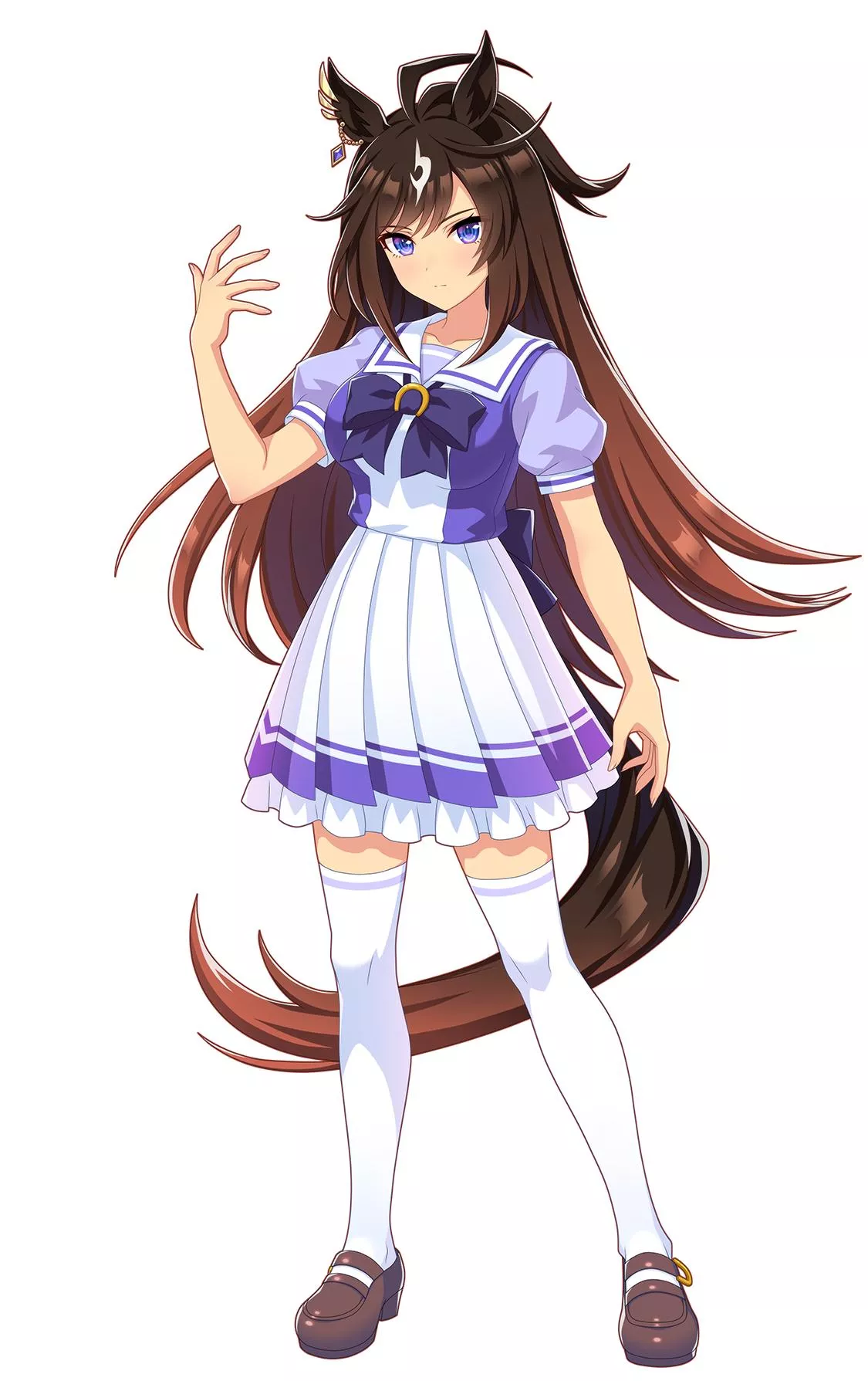 ドゥラメンテの制服イラスト