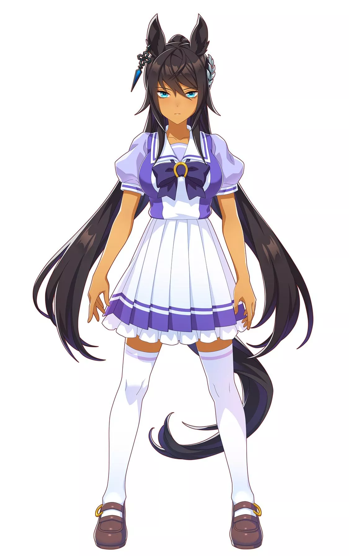 シンボリクリスエスの制服イラスト