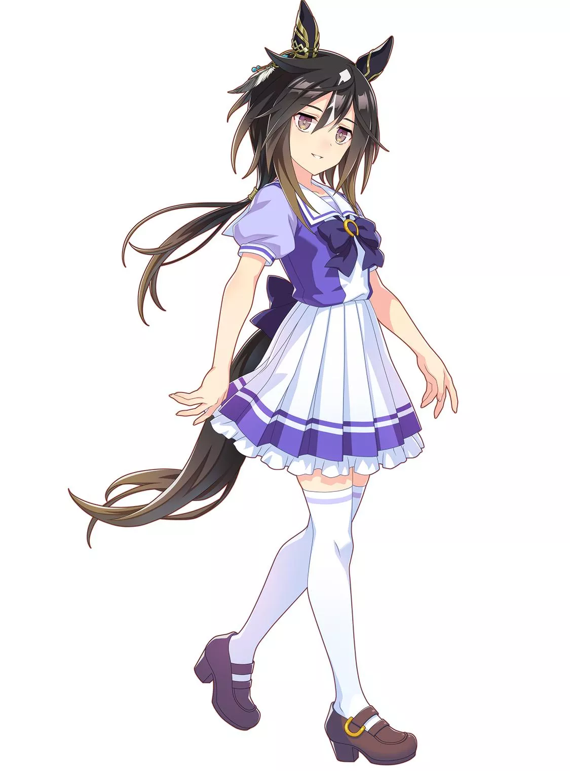 ステイゴールドの制服イラスト