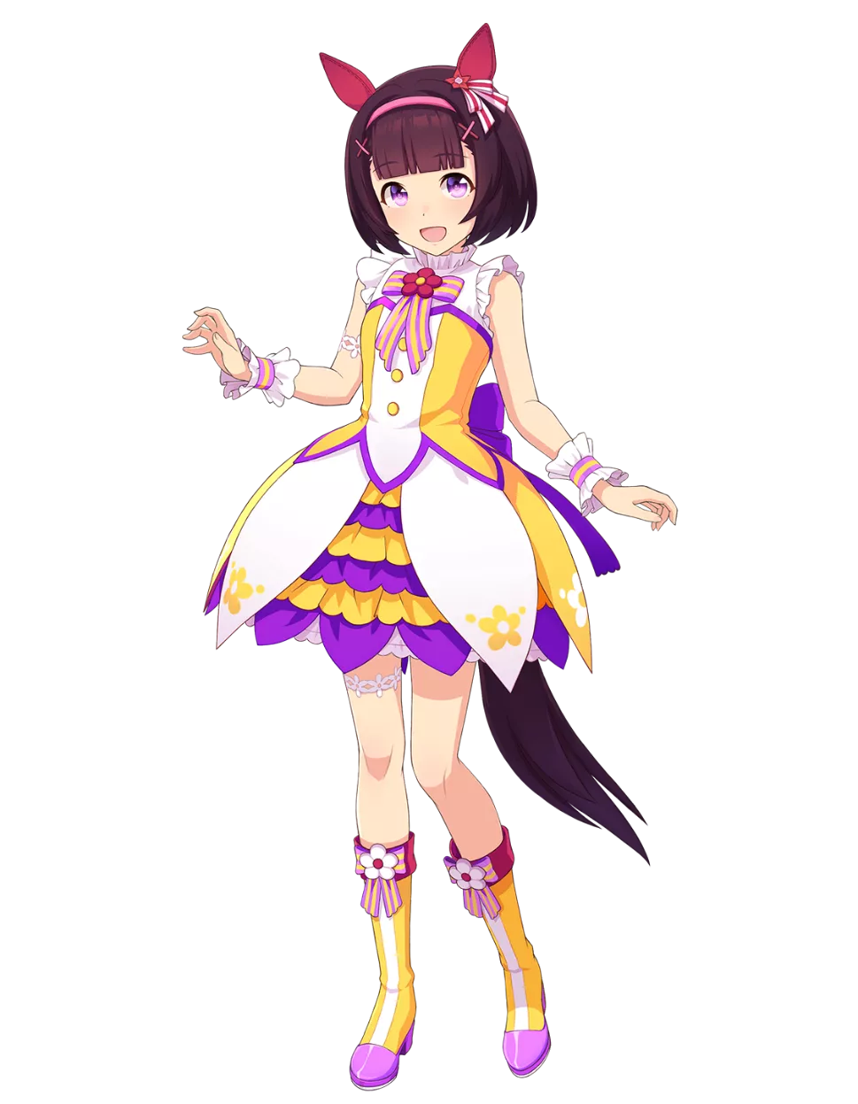 ニシノフラワーの勝負服